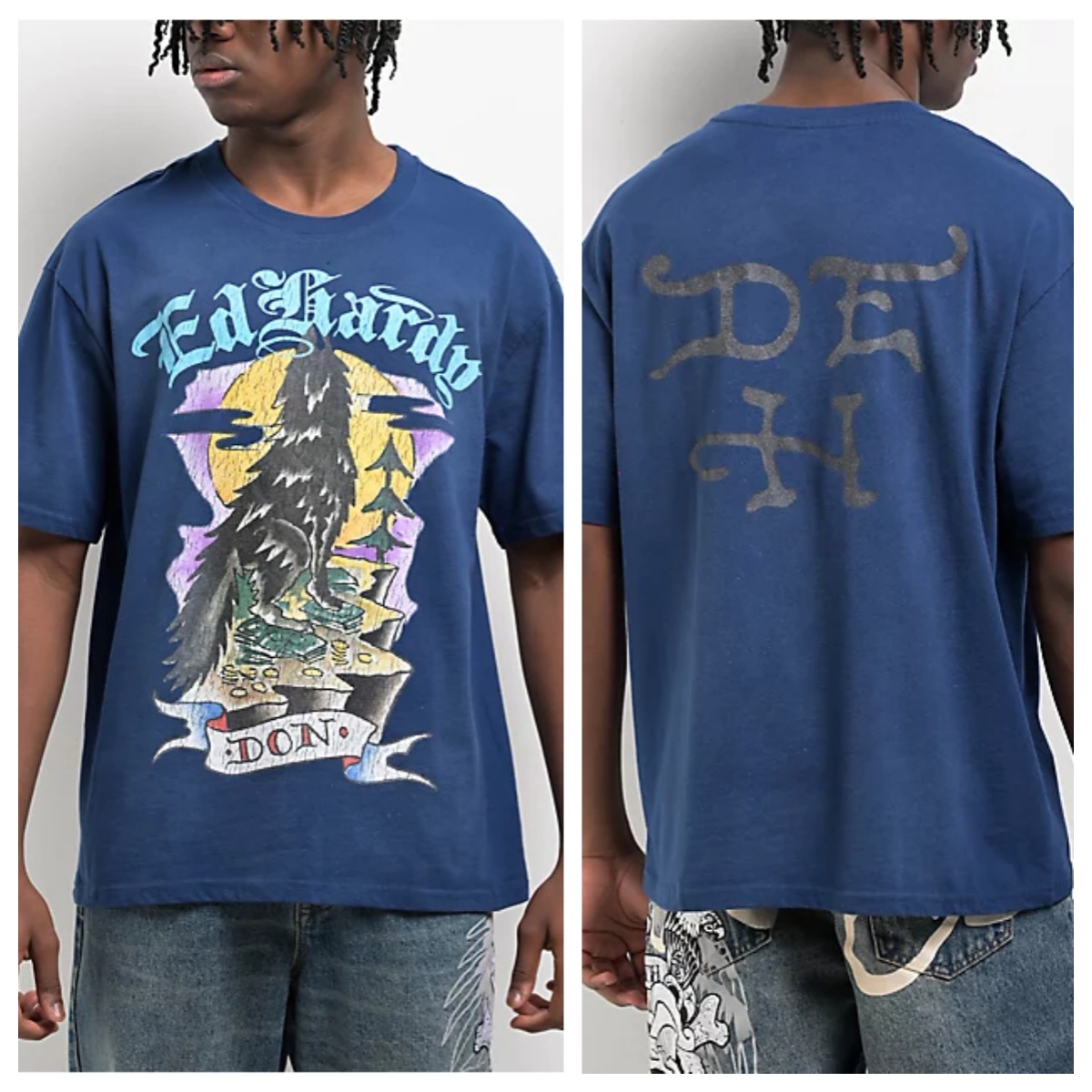 Camiseta de algodão com estamp - Streetwear Brand Tees avaliação e preço
