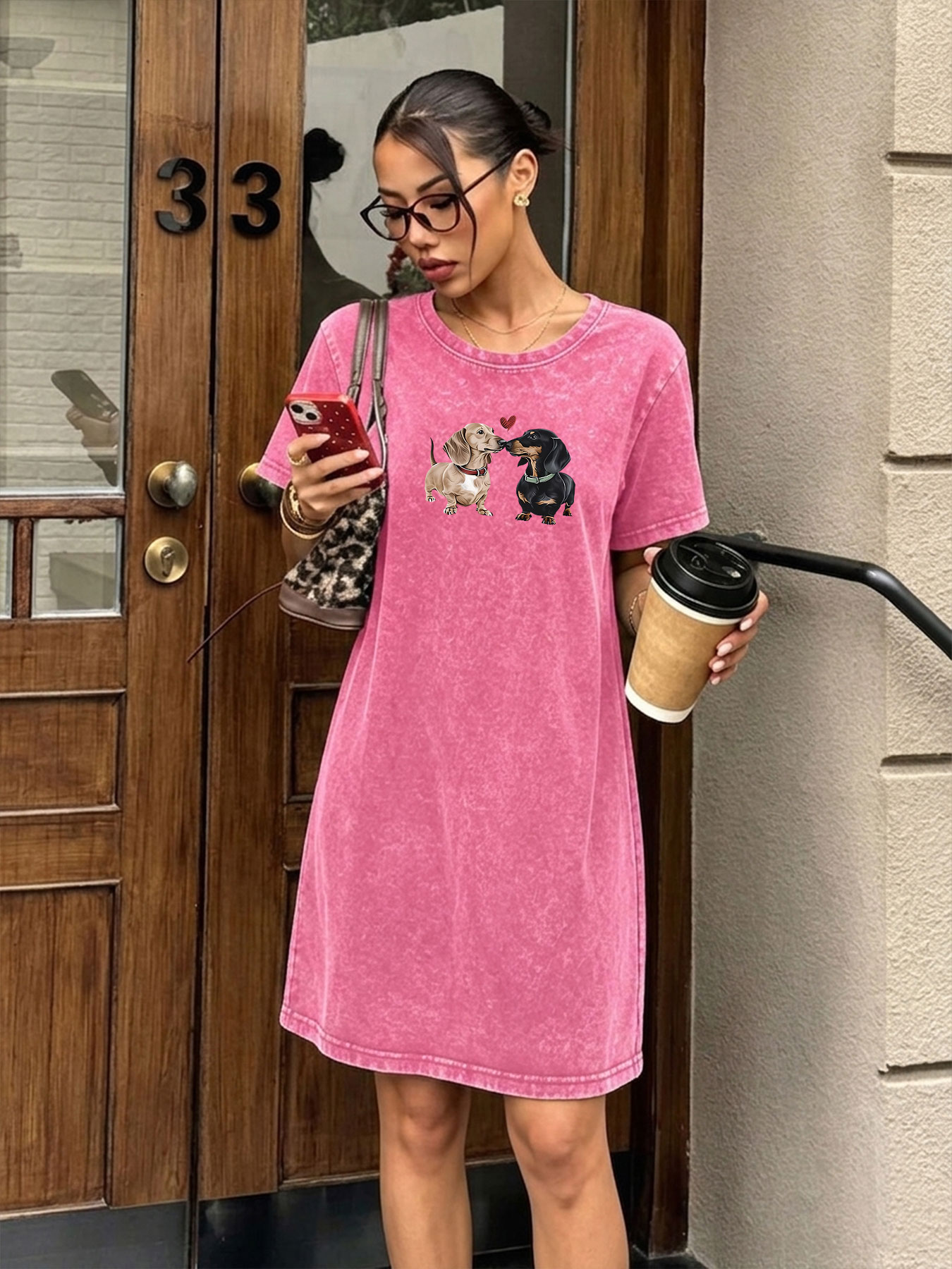 Vestido T-shirt Vintage Lavado - Streetwear Brand Heart avaliação e preço