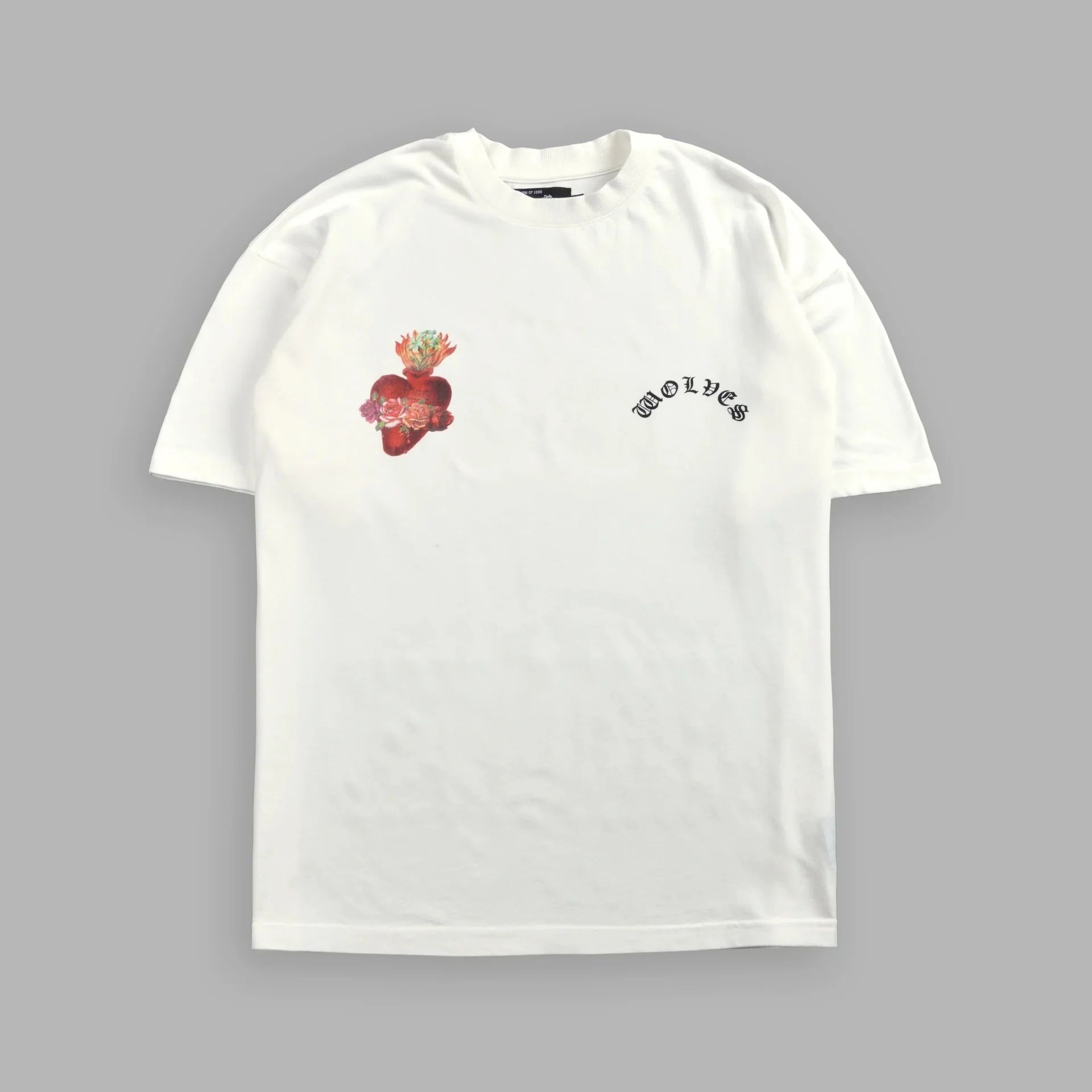 Camiseta Clássica Unissex WOLV - Streetwear Brand Heart avaliação e preço