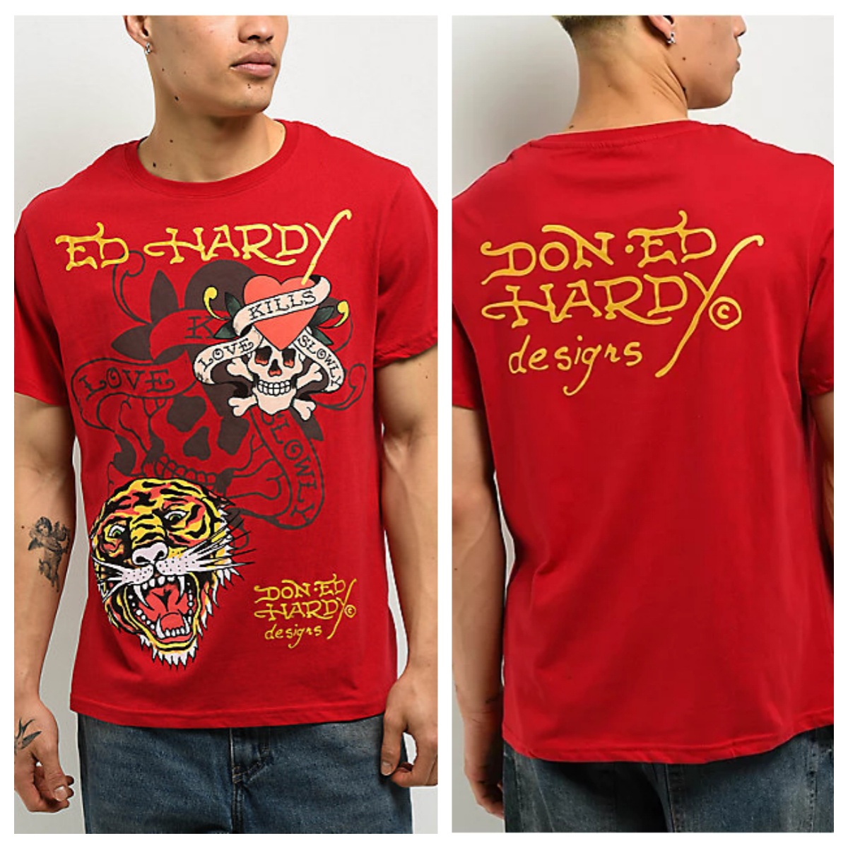 Camiseta de Algodão com Estamp - Streetwear Brand Heart avaliação e preço