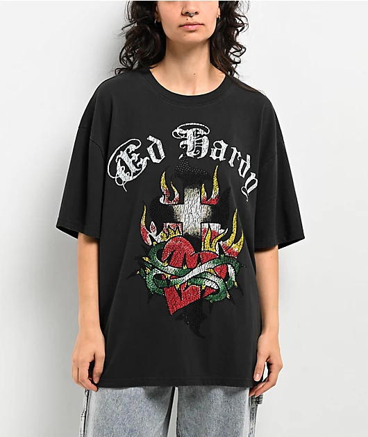 Camiseta de Algodão com Estamp - Streetwear Brand Heart avaliação e preço